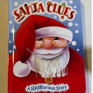 Little Hippo Books "Santa Clues" Interactive Board‎ Book Lift the Flap Christmas